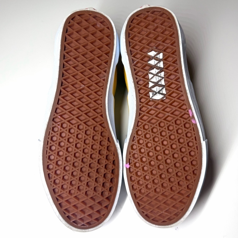 Vans Men's Era Pro Prime Atlantic Green Yellow Canvas Suede shoes Size- 7.5 - Picture 10 of 10
